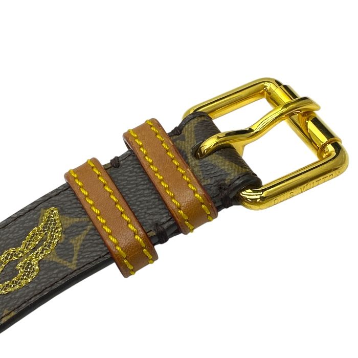 Louis Vuitton Santure Belt Arjun Monogram Dantele Accessories Logo Leather