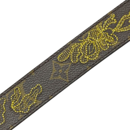 Louis Vuitton Santure Belt Arjun Monogram Dantele Accessories Logo Leather