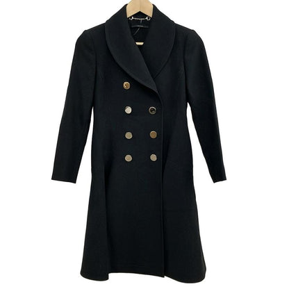 Gucci Coat Size 36 S Women's 348675 Zda08 Black Long Sleeves Spring Fall