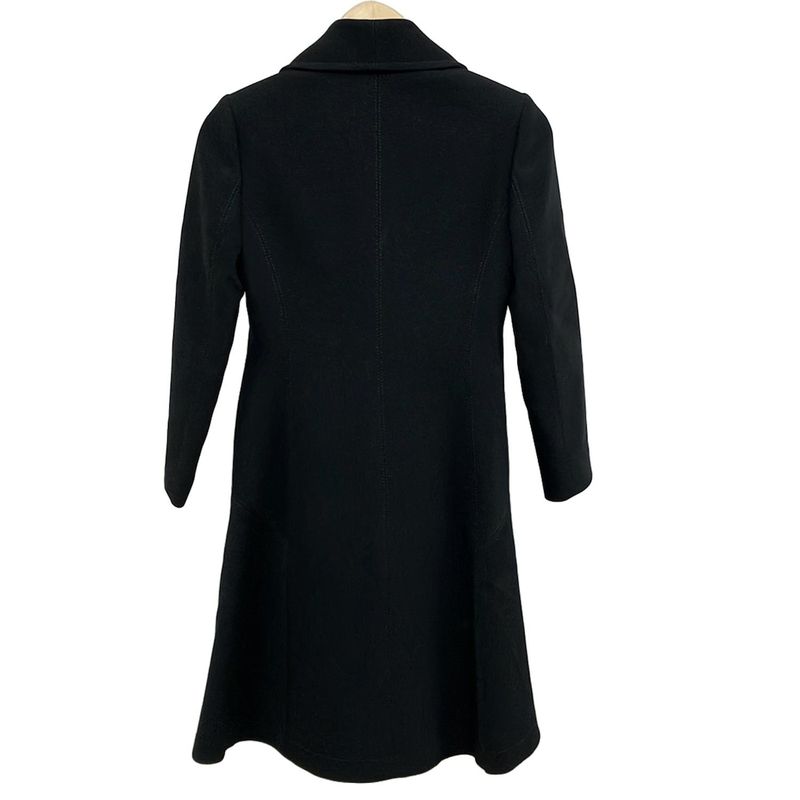 Gucci Coat Size 36 S Women's 348675 Zda08 Black Long Sleeves Spring Fall