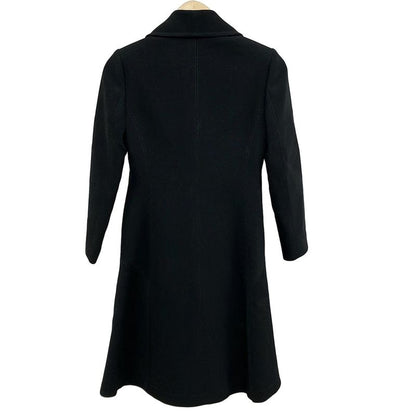 Gucci Coat Size 36 S Women's 348675 Zda08 Black Long Sleeves Spring Fall