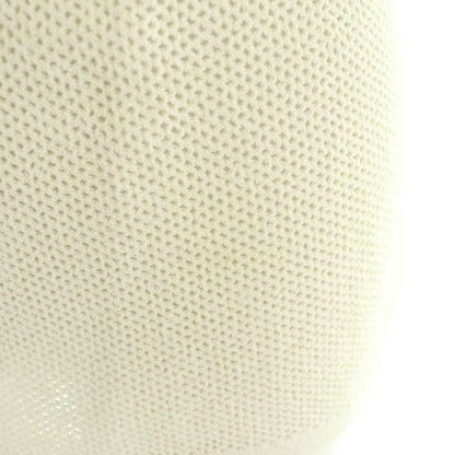 Chanel Coco Mark Mesh Short Sleeve Knit T-Shirt Cut and Sewn 34 White Nr - OS