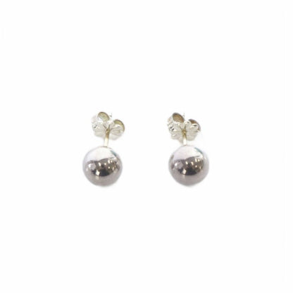Tiffany & Co Hardware Ball Earrings in 925 Silver
