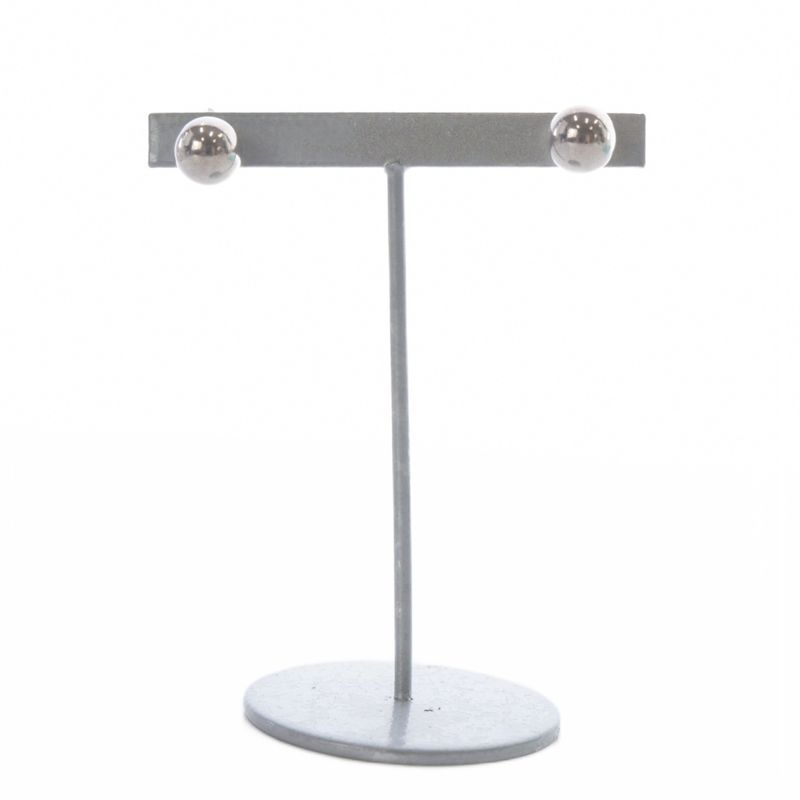 Tiffany & Co Hardware Ball Earrings in 925 Silver