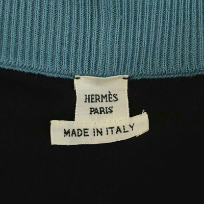 Hermes 24 Mors a Jouets Detoure Bridle Detoure Twill Raine Long Cardigan Long
