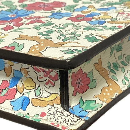 Gucci Clutch Bag 636252 White X Light Blue X Multi Liberty Collaboration