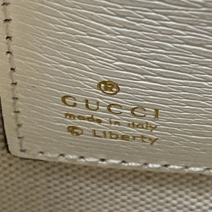 Gucci Clutch Bag 636252 White X Light Blue X Multi Liberty Collaboration