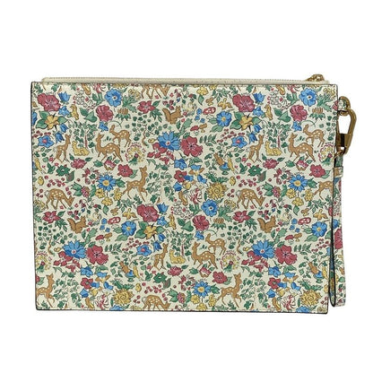 Gucci Clutch Bag 636252 White X Light Blue X Multi Liberty Collaboration