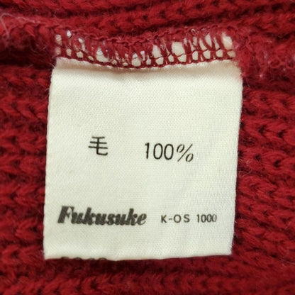 Yves Saint Laurent Long Sleeve Sweater Size M Women's Bordeaux V-Neck