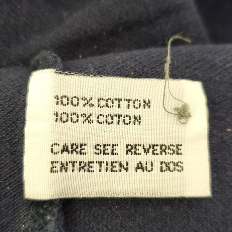 Christian Dior Monsieur Long Sleeve Polo Shirt Size M Men's Navy