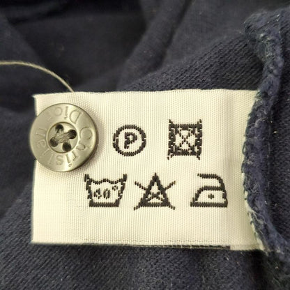 Christian Dior Monsieur Long Sleeve Polo Shirt Size M Men's Navy