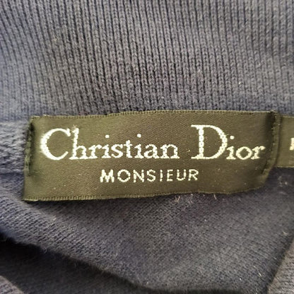 Christian Dior Monsieur Long Sleeve Polo Shirt Size M Men's Navy
