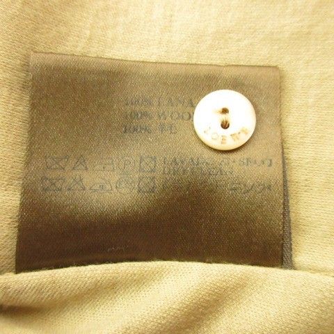 Loewe Long Sleeve Shirt Blouse in Knit Material Made in Italy Size S Beige Org