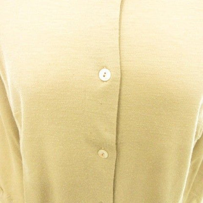 Loewe Long Sleeve Shirt Blouse in Knit Material Made in Italy Size S Beige Org