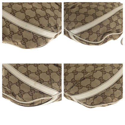 Gucci Abby Beige Ivory Gold Hardware 204940 Shoulder Bag Messenger Bag Women