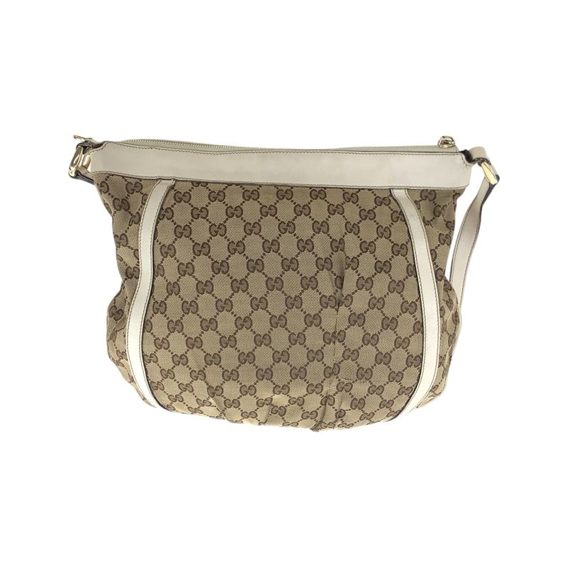 Gucci Abby Beige Ivory Gold Hardware 204940 Shoulder Bag Messenger Bag Women