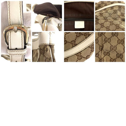 Gucci Abby Beige Ivory Gold Hardware 204940 Shoulder Bag Messenger Bag Women