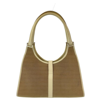 Gucci Jackie Beige White Silver Hardware Canvas 002 1067 Shoulder Bag Handbag