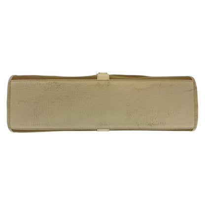 Gucci Jackie Beige White Silver Hardware Canvas 002 1067 Shoulder Bag Handbag