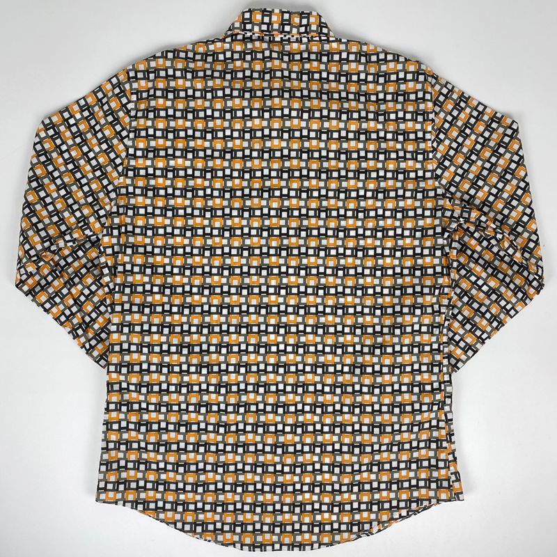 Hermes H Logo Long Sleeve Shirt Serie Button Total Pattern Top Long Sleeve