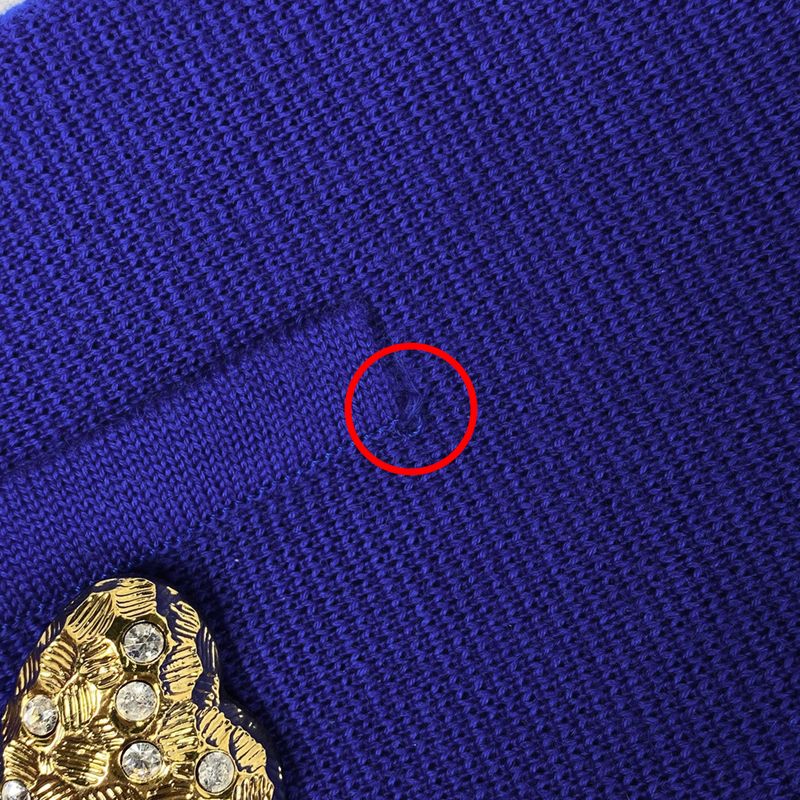 Yves Saint Laurent Knit Long Cardigan Gown Heart YSL Tops