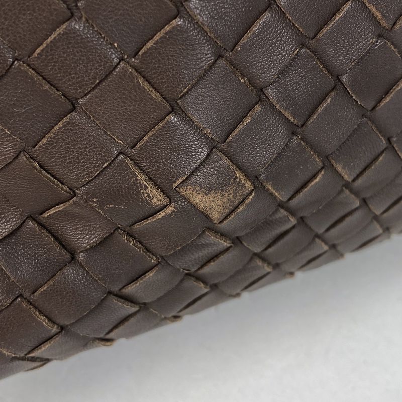 Bottega Veneta Veneta Intrecciato Shoulder Bag Crossbody Shoulder Bag Leather