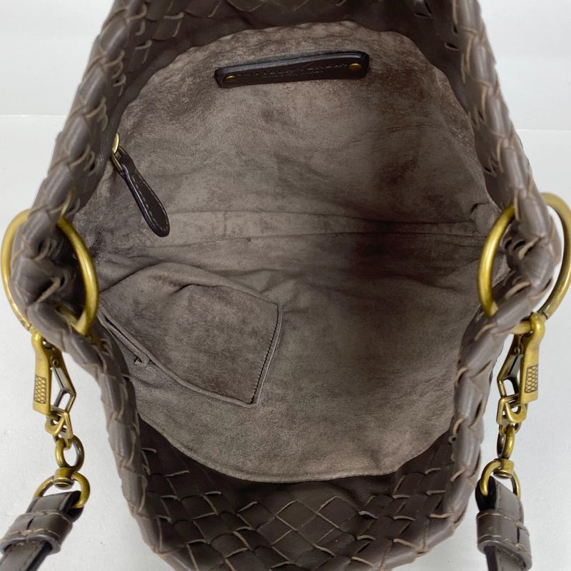 Bottega Veneta Veneta Intrecciato Shoulder Bag Crossbody Shoulder Bag Leather