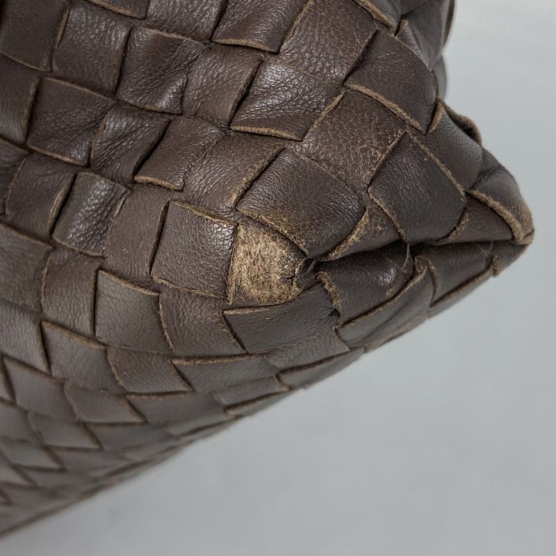 Bottega Veneta Veneta Intrecciato Shoulder Bag Crossbody Shoulder Bag Leather