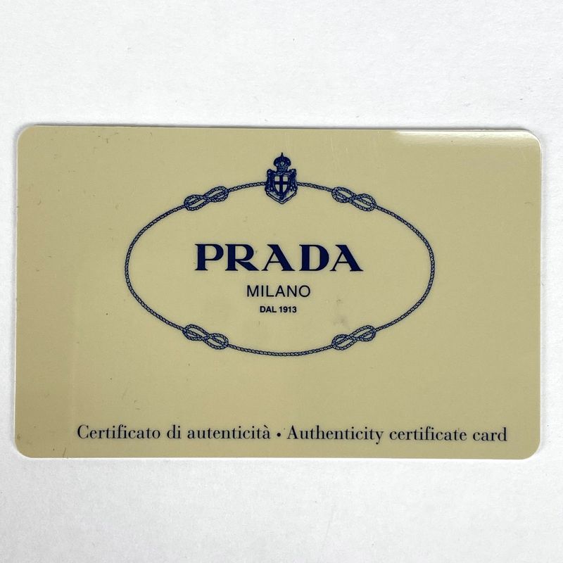 Prada Logo Plate Shoulder Bag Mini Pouch One Shoulder Handbag Nylon Purple Women