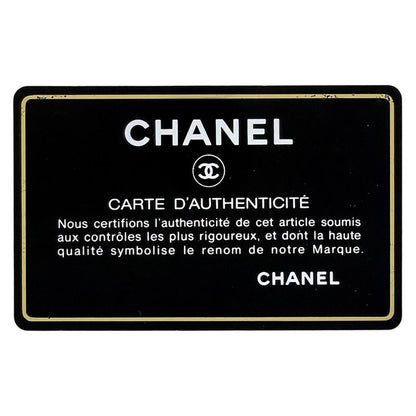 Chanel Coco Mark Handbag Mini Boston Handbag Leather Black Women