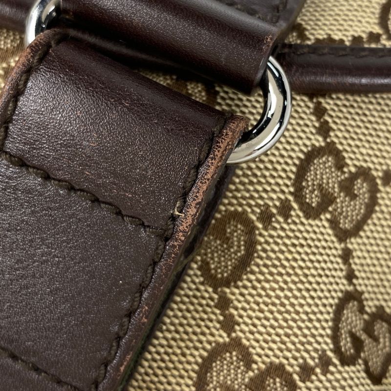 Gucci GG Pattern Waist Bag Body Bag GG Canvas Brown 145851 Women