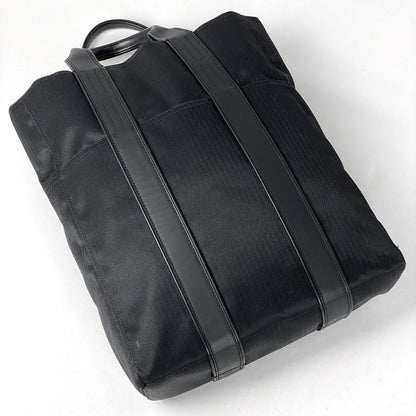 Hermes Acapulco Cabas Su MM Handbag H Logo Tote Bag Twirl Chevron Black Women