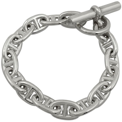 Hermes Chaine D'ancre PM 15frame Bracelet Silver 925 Silver Ladies
