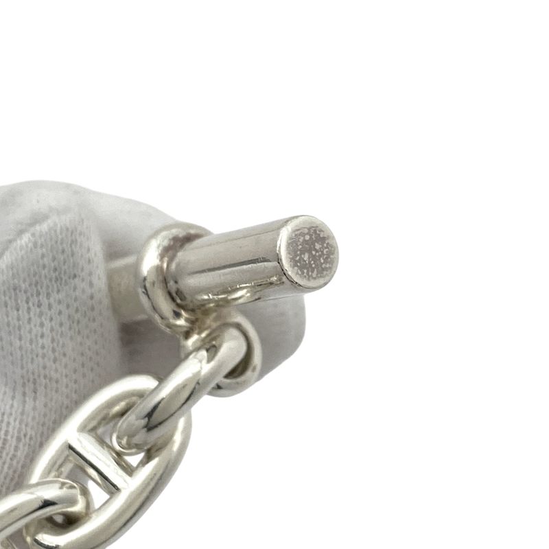 Hermes Chaine D'ancre PM 15frame Bracelet Silver 925 Silver Ladies