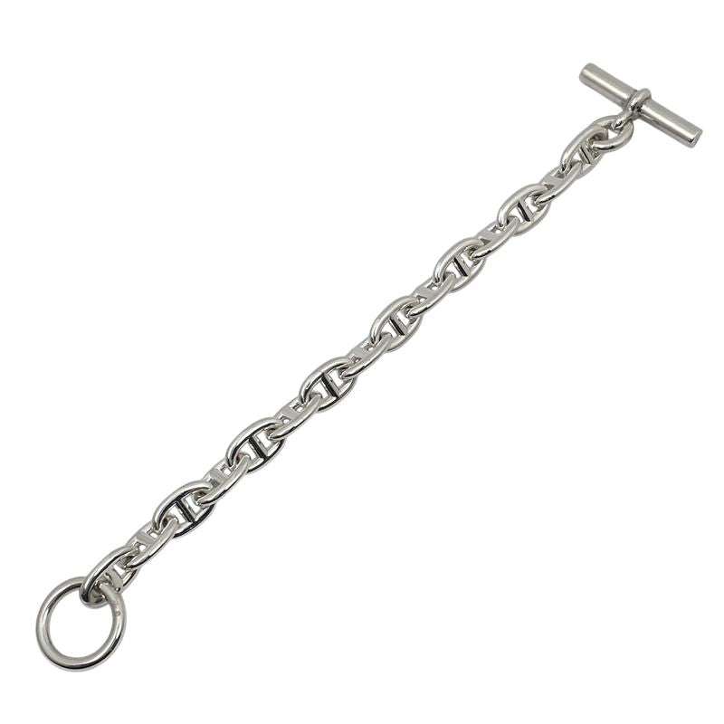 Hermes Chaine D'ancre PM 15frame Bracelet Silver 925 Silver Ladies