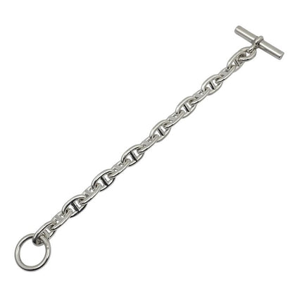 Hermes Chaine D'ancre PM 15frame Bracelet Silver 925 Silver Ladies