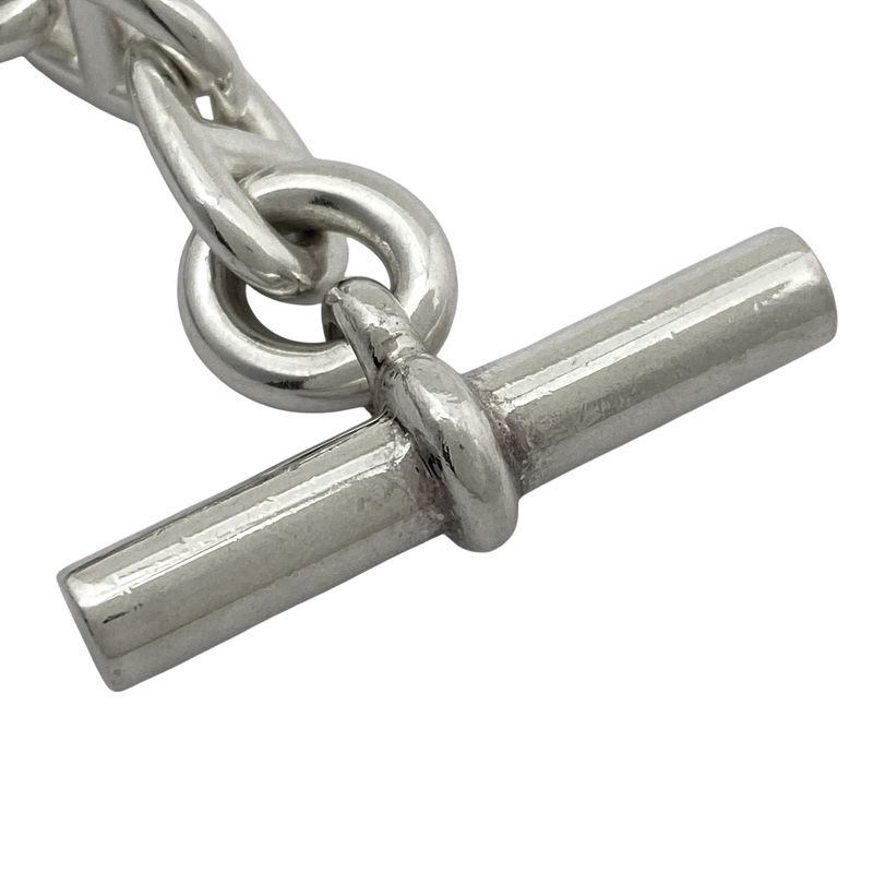 Hermes Chaine D'ancre PM 15frame Bracelet Silver 925 Silver Ladies