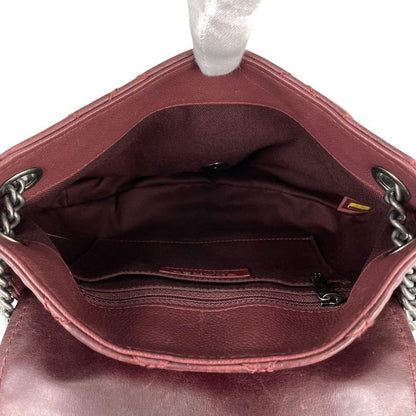 Chanel Coco Mark Chain Shoulder Bag Crossbody Wild Stitch Shoulder Bag Leather