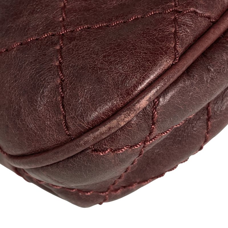 Chanel Coco Mark Chain Shoulder Bag Crossbody Wild Stitch Shoulder Bag Leather