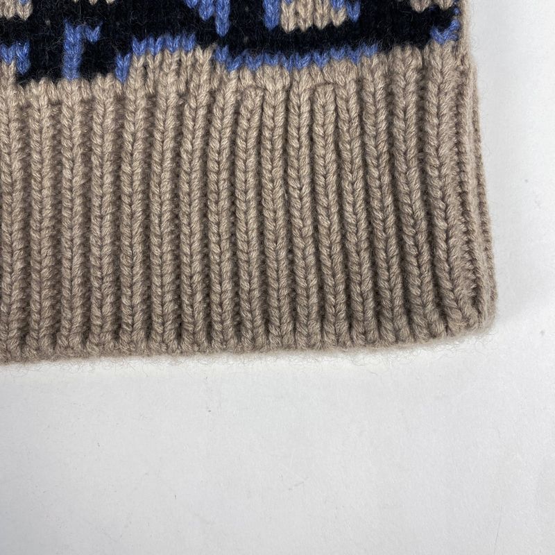 Christian Dior Cactus Jack Knit Vest Travis Scott Sweater Tops Vest Cashmere