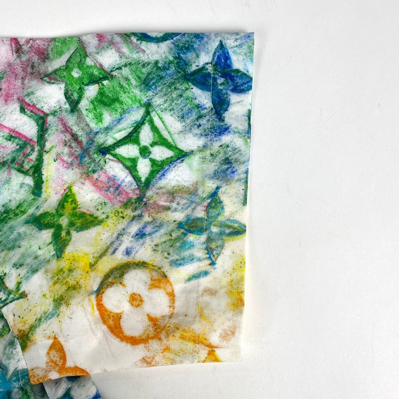 Louis Vuitton Pastel Monogram Short Sleeve Shirt Logo LV Tops Short Sleeve