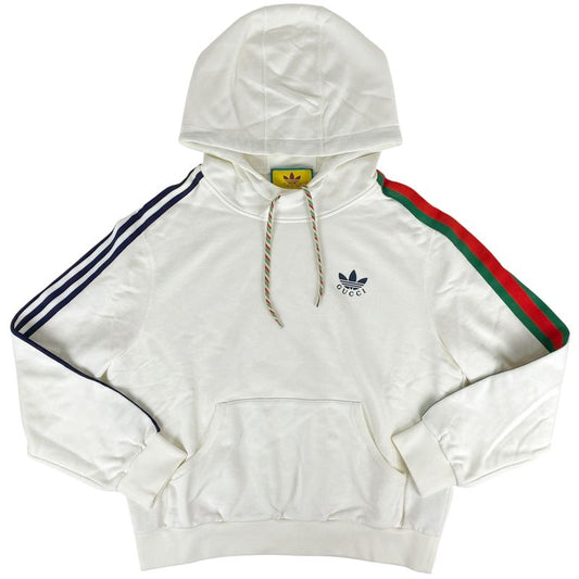 Gucci Logo Hoodie Gucci 22ss X Adidas Sideline Top Hoodie Cotton Ivory Men's