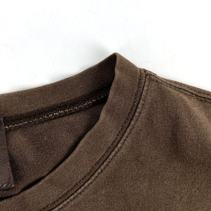 Prada Crew Neck Long Sleeve T-Shirt Cut and Sewn Men's Tops Cut and Sewn Cotton