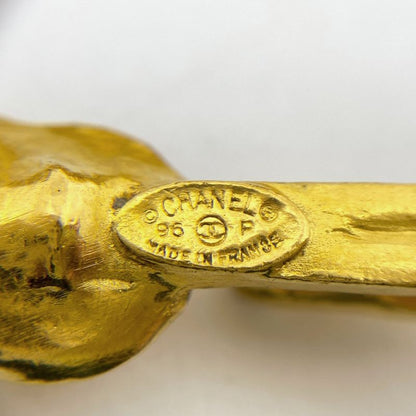 Chanel Coco Mark Loupe Necklace Long Necklace GP Gold Ladies