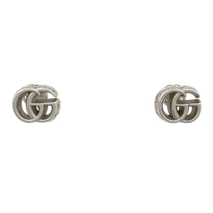 Gucci Double G Earrings 925 Silver Ladies