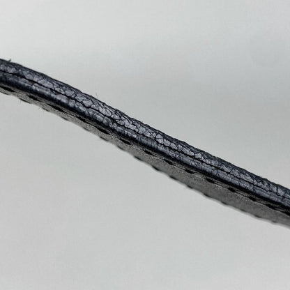 Fendi Zucchino Pattern Shoulder Bag Mamma Bucket One Shoulder Bag Canvas Black