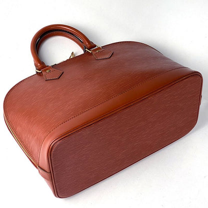 Louis Vuitton Alma Handbag Epi Zipangu Gold M52148 Women