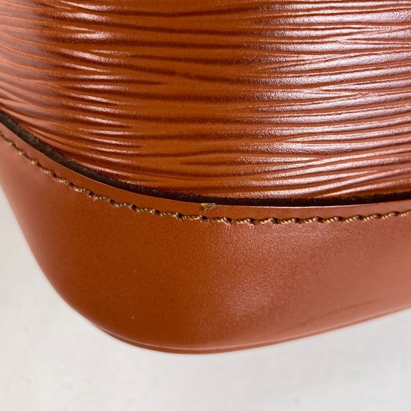 Louis Vuitton Alma Handbag Epi Zipangu Gold M52148 Women