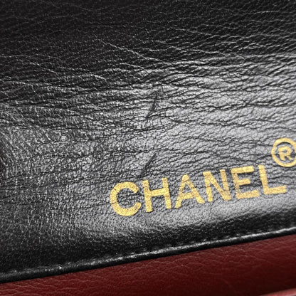 Chanel Coco Mark Chain Shoulder Bag Mini Matelasse Shoulder Bag Leather Black