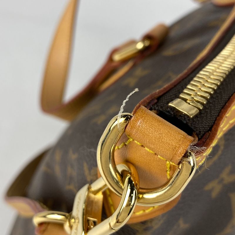 Louis Vuitton Palermo PM Shoulder Bag 2way Shoulder Handbag Monogram Brown